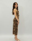Completo top e gonna leopardato