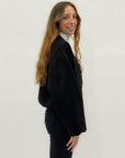 Giacca bomber in suede