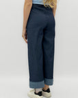 Pantalone Wide Leg Denim Leggero