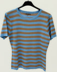 T-shirt Righe Contrast