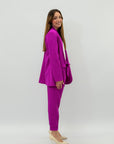 Completo giacca e pantalone con fiocco