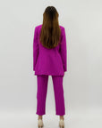 Completo giacca e pantalone con fiocco