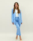 Completo giacca e pantalone con fiocco