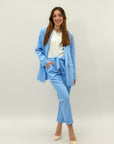Completo giacca e pantalone con fiocco