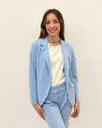 Blazer morbido effetto tailoring