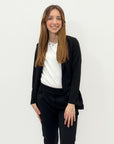 Blazer morbido effetto tailoring