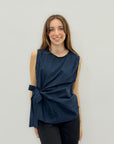 Camicia con fiocco