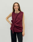 Camicia con fiocco