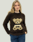 Maglione teddy soft peluche - misto lana alpaca