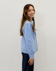 Camicia con colletto pizzo