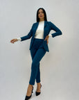 Blazer morbido effetto tailoring