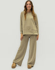 Completo tuta con pantalone ampio