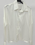 Camicia fluida con colletto e abbottonatura frontale