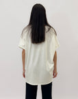 T-shirt taglia comoda con fantasia