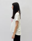 T-shirt taglia comoda con stampa frida