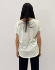 T-shirt taglia comoda con stampa