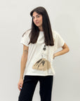 T-shirt taglia comoda con stampa baloon