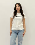 T-shirt in cotone con segno zodiacale