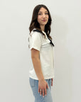 T-shirt in cotone con fiocchi