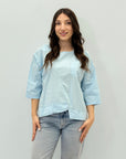 Maglia in cotone taglia comoda