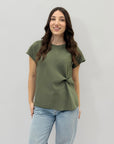 Maglia con Nodo Laterale