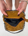 Borsa Astrid in camoscio