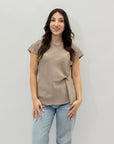 Maglia con Nodo Laterale