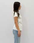 T-shirt petite con scritta "Di tonic mi è rimasto solo il gin"