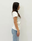 T-shirt in cotone con stampa minnie