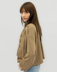 Giacca stile militare con bottoni decorativi