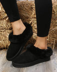 Pantofole con pelo Diana