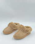 Pantofole con pelo Diana