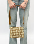 Borsa in paglia con chiusura magnetica