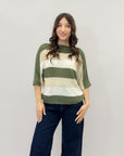 Maglia con righe