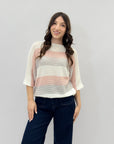 Maglia con righe