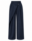 Pantalone Palazzo con Dettaglio Portafoglio
