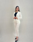 Blazer morbido effetto tailoring