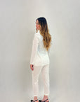 Blazer morbido effetto tailoring