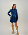 Abito in denim con tasche