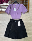 Maglia con decorazioni gioielli