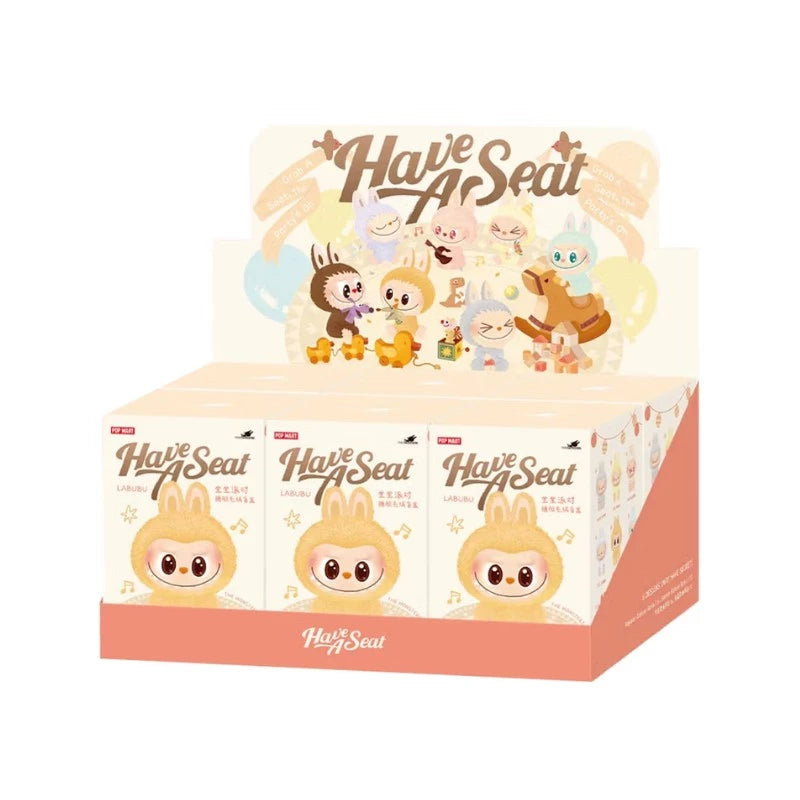 衛*也様 国内正規品 Labubu THEMONSTERS Have a Sea Labubu The Monsters Have A Seat Vinyl Plush Sealed Case (1 Blind