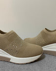 SNEAKERS ALTE IN TESSUTO MIRIAM