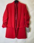 Blazer elegante a manica arrotolata