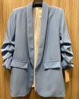 Blazer elegante a manica arrotolata