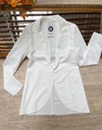 Blazer morbido effetto tailoring