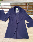 Blazer morbido effetto tailoring