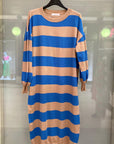 ABITO MAGLIONE A RIGHE