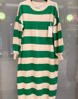 ABITO MAGLIONE A RIGHE