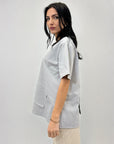 Maglia con dettaglio asimmetrici