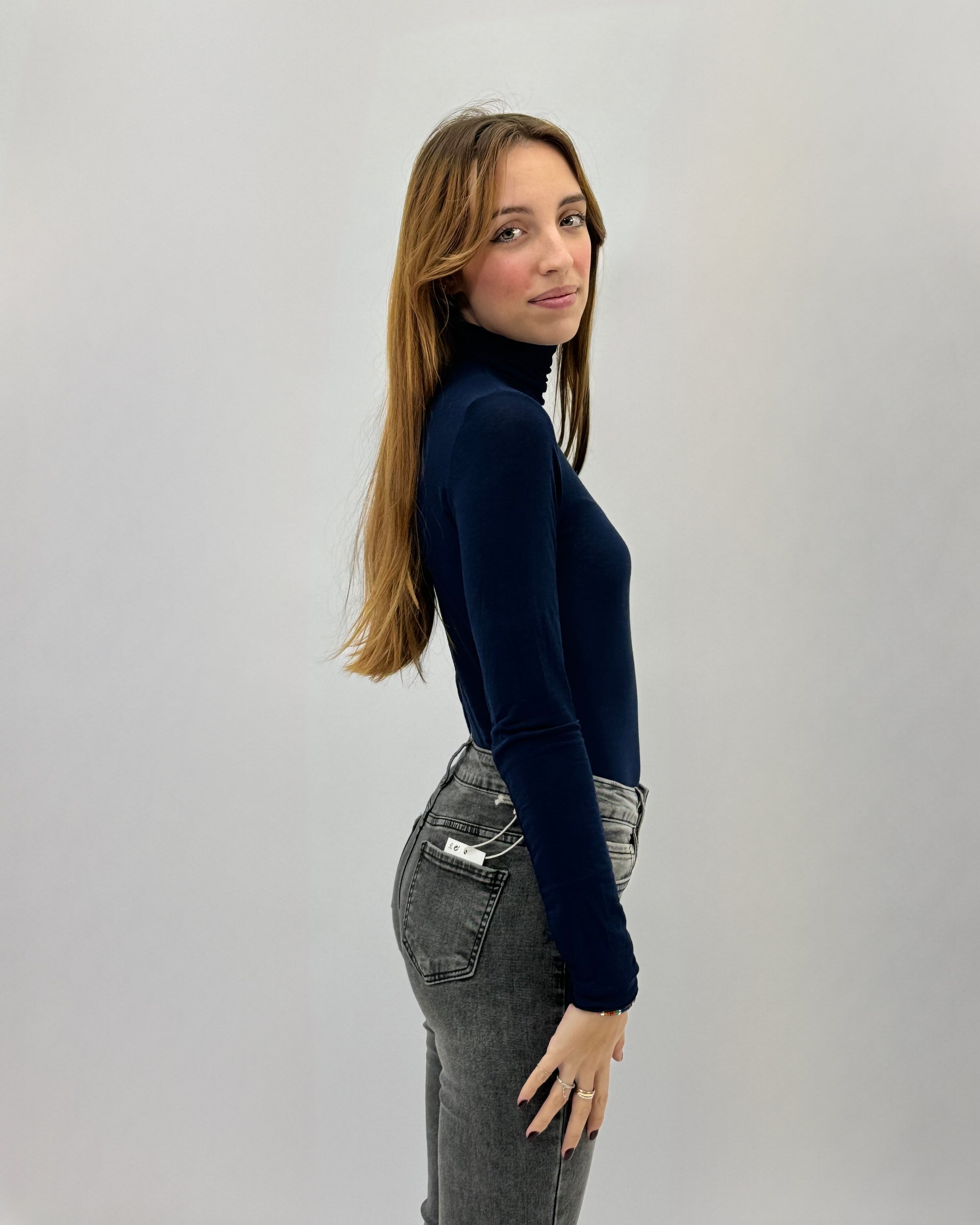 Maglia dolcevita in cashmere